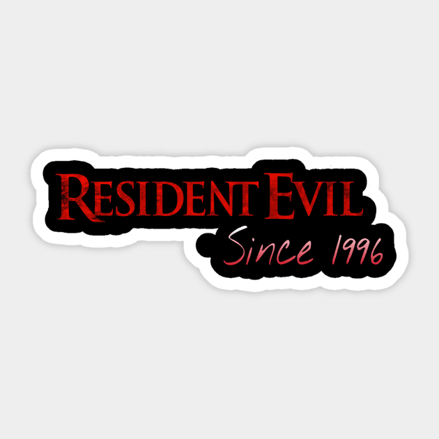 Resident Evil '96 Sticker by Wickid614